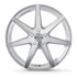 Rohana 19x9.5 RC7 Wheel - 5x120 BP 20 ET - Machine Silver RC719955120MS20