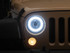 Raxiom 07-08 Jeep Wrangler JK Hi Output LED Headlights/Angel Eye DRL- Black Housing- Clear Lens - J211420 User 1