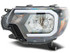 Raxiom 12-15 Toyota Tacoma Axial Series Headlights/Seq LED Bar- Black- Clear Lens - TT21848 Photo - Primary