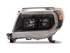 Raxiom 05-11 ToyotaTacoma Axial Series Switchback Projector Headlights- Black Housing- Clear Lens - TT23361 Photo - Primary
