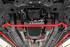 BMR Front Subframe Chassis Brace 2-Point Red (2024 - 2026 Mustang) CB771R