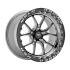 Weld S85 RT-S 17x11 Wheel - Single Beadlock - 5x115 BP 5.8 BS -5 ET - Black Center Polished Shell 85MB7110W58F