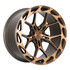 Rohana 20x10 RFX19 Wheel - 5x114 BP 40 ET - Machine Bronze RFX1920105114BZ40