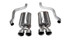 Corsa 2.75" Axle-Back Exhaust - Sport - 4.5" Single Polished Tips (2016 - 2024 Camaro SS) 14787