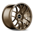 Apex EC-7 18x10 ET25 Satin Bronze flow-formed BMW wheel with 5x120 bolt pattern