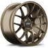 Apex EC-7 18x11 Satin Bronze flow-formed wheel for Ford Mustang with 5x114.3 bolt pattern and ET52 offset