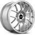 Apex EC-7 18x8.5 Race Silver flow-formed wheel for BMW with 5x120 bolt pattern and ET35 offset