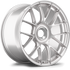 Apex EC-7RS 19x11 ET48 forged wheel in Race Silver finish for Porsche Center Lock applications with 101mm center bore