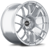Apex EC-7RS 19x11 forged wheel in Brushed Clear with 5x120 bolt pattern and ET9 offset for Chevrolet applications