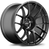 Apex EC-7RS 19x11 forged wheel in Satin Black with 5x120 bolt pattern and ET9 offset for Chevrolet applications