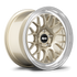 Apex ML-10RT 17x9 forged BMW wheel in Gloss Motorsport Gold with machined outer lip