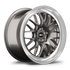 Apex ML-10RT 17x9 forged wheel in Anthracite with machined lip for Toyota GR86 and Subaru BRZ