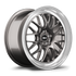 Apex ML-10RT 17x9 forged wheel in Anthracite with machined lip for BMW 5x120 applications