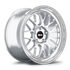 Apex ML-10RT 18x10 forged wheel in Brushed Clear with machined lip for Chevrolet 5x120 applications