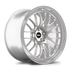 Apex ML-10RT 20x11 forged touring wheel in Race Silver Machined Lip finish with 5x112 BP and ET18 for BMW applications