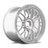 Apex ML-10RT 20x12 forged touring wheel in Race Silver Machined Lip finish for Porsche Center Lock applications