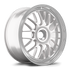 Apex ML-10RT 20x9 forged touring wheel in Race Silver Machined Lip finish with Porsche Center Lock mounting and ET47 offset