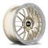 Apex ML-10RT 20x9 forged touring wheel in Gloss Motorsport Gold Machined Lip finish with 5x130 BP and ET50 for Porsche applications