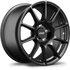 Apex SM-10 17x8.5 flow formed Audi Volkswagen wheel in Satin Black with 5x112 bolt pattern