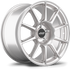 Apex SM-10 17x9 flow formed Audi Volkswagen wheel in Race Silver with 5x112 bolt pattern