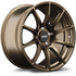 Apex SM-10 18x10 flow formed Porsche wheel in Satin Bronze with 5x130 bolt pattern