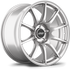 Apex SM-10 18x11 Race Silver flow-formed wheel for Porsche with 5x130 bolt pattern and ET36 offset