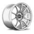Apex SM-10 18x11 Race Silver flow-formed wheel for Chevy with 5x120.65 bolt pattern and ET38 offset