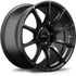 Apex SM-10 18x12 Satin Black flow-formed wheel for Porsche with 5x130 bolt pattern and ET65 offset