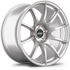 Apex SM-10 19x10 Race Silver flow-formed wheel for BMW applications