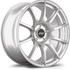 Apex SM-10 19x11.5 Race Silver flow-formed wheel for Ford Mustang SM1019115ET56-51143-705-RS