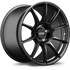 Apex SM-10 19x11 Satin Black flow-formed wheel with 5x114.3 bolt pattern and ET26 offset for Mustang applications