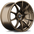Apex SM-10 19x9.5 Satin Bronze flow-formed wheel with 5x112 bolt pattern and ET25 offset for Toyota Supra