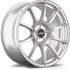 Apex SM-10 19x9.5 Race Silver flow-formed wheel for BMW 5x120 applications
