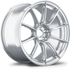 Apex SM-10RS 17x10 forged Brushed Clear wheel with 5x114.3 bolt pattern and ET48 offset