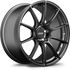 Satin Black Apex SM-10RS Sprint Line forged wheel 19x9.5 with 5x120 bolt pattern and ET28 offset part number SM10RS1995ET28-5120-7256-NSBK
