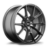 Apex VS-5 17x10 Satin Black flow formed wheel with 5x114.3 bolt pattern ET48 and 70.1mm center bore VS51710ET48-51143-701-SMBK