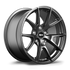 Apex VS-5 17x9 Satin Black flow formed wheel with 5x120 bolt pattern ET42 offset and 72.56mm center bore VS5179ET42-5120-7256-SMBK
