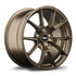 Apex VS-5 17x9 Satin Bronze flow formed wheel with 5x100 bolt pattern ET48 offset and 56.1mm center bore VS5179ET48-5100-561-SBZ