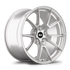 Apex VS-5 18x10 Race Silver flow formed wheel with 5x120 bolt pattern ET25 offset and 72.56mm center bore VS51810ET25-5120-7256-RS