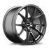 Apex VS-5 18x10 Satin Black flow formed wheel with 5x120 bolt pattern ET25 offset and 72.56mm center bore VS51810ET25-5120-7256-SMBK