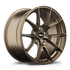 Apex VS-5 18x10 Satin Bronze flow formed wheel with 5x114.3 bolt pattern ET40 offset and 70.5mm center bore VS51810ET40-51143-705-SBZ