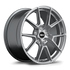 Apex VS-5 18x8.5 Hyper Black flow formed wheel with 5x120 bolt pattern ET40 offset and 72.56mm center bore VS51885ET40-5120-7256-NHBK