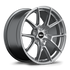 Apex VS-5 18x9 Hyper Black flow formed wheel with 5x120 bolt pattern ET30 offset and 72.56mm center bore VS5189ET30-5120-7256-NHBK