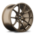 Apex VS-5 19x10.5 Satin Bronze flow formed wheel with 5x114.3 bolt pattern ET22 offset and 66.1mm center bore VS519105ET22-51143-661-SBZ