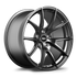 Satin Black Apex VS-5 19x10 wheel with 5x120 bolt pattern, ET25 offset, and 72.56mm center bore part VS51910ET25-5120-7256-SMBK for performance applications