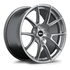 Apex VS-5 19x9.5 Hyper Black flow formed wheel with 5x120 bolt pattern ET35 and 72.56mm center bore part VS51995ET35-5120-7256-NHBK