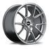 Apex VS-5 19x9 Hyper Black flow formed wheel with 5x120 bolt pattern ET30 and 72.56mm center bore part VS5199ET30-5120-7256-NHBK