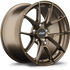 Apex VS-5RS 17x9.5 forged wheel in Satin Black with 5x100 bolt pattern ET40 offset and 56.1mm center bore part VS5RS1795ET40-5100-561-NSBK