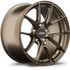 Apex VS-5RS 17x9 Satin Bronze forged wheel for Toyota 86 and Subaru BRZ with 5x100 bolt pattern ET48 offset part VS5RS179ET48-5100-561-NSBZ