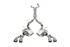 Corsa 3" Cat Back Exhaust - Xtreme Valved - 4.5" Polished Twin Tips (2020 - 2026 CT5-V) 21326